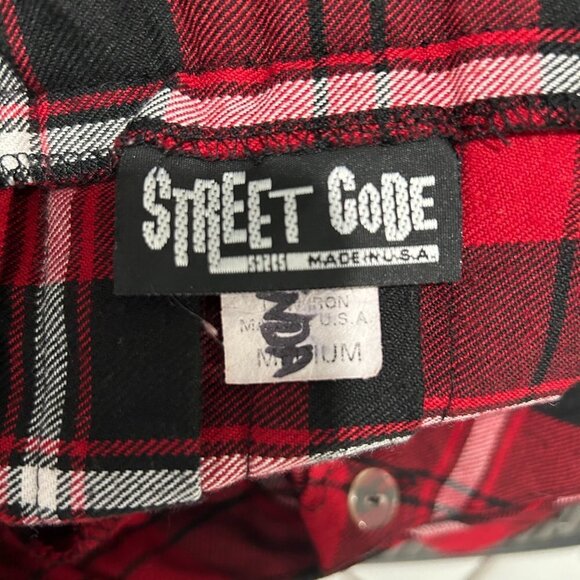 Ladies Street Code Grunge/Goth/Punk mini skirt Size M - Picture 3 of 3